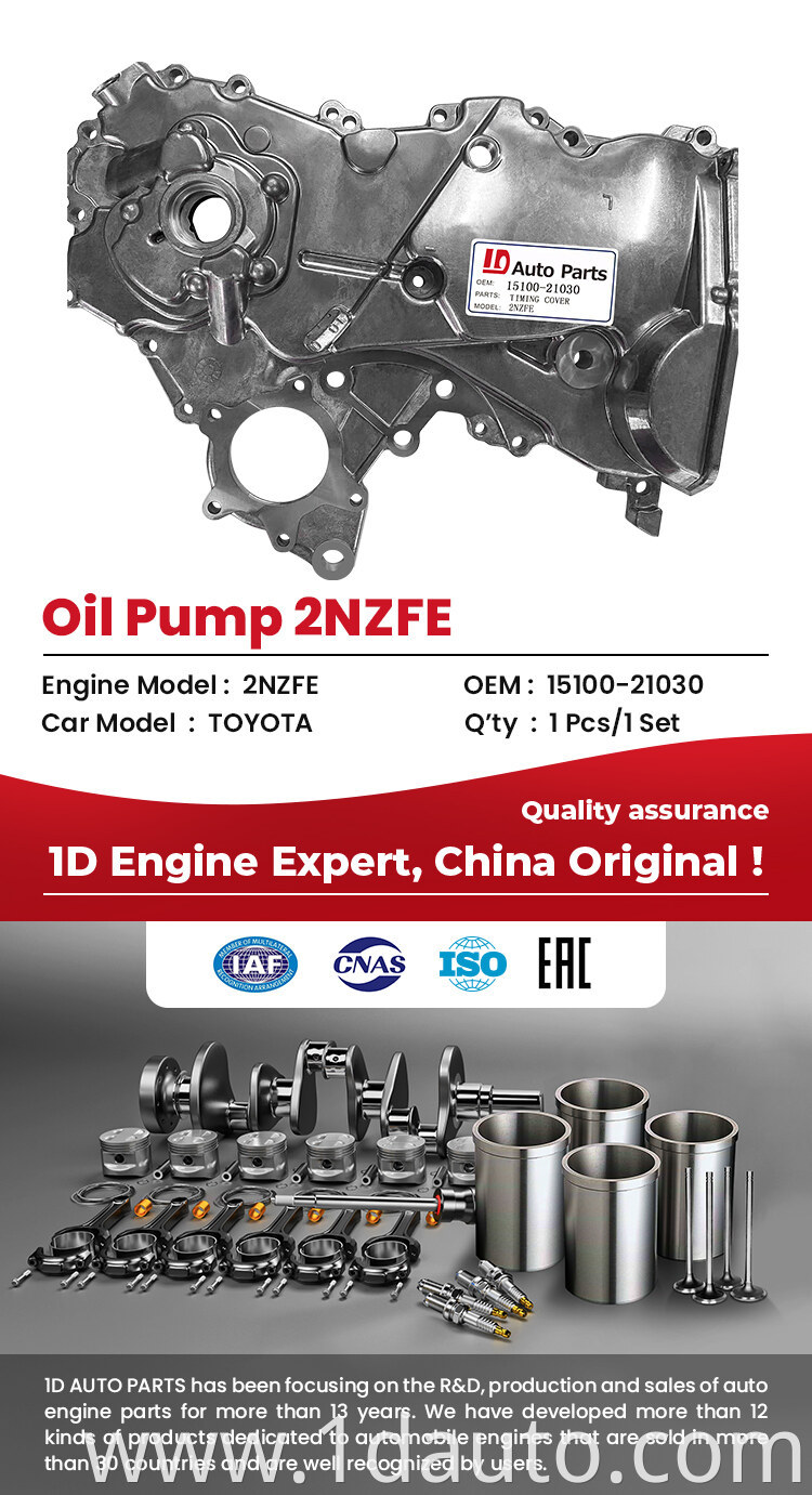 Engine Oil Pump for Toyota 